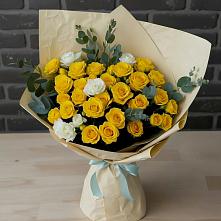 Букет цветов из:  Розы в Мелихово