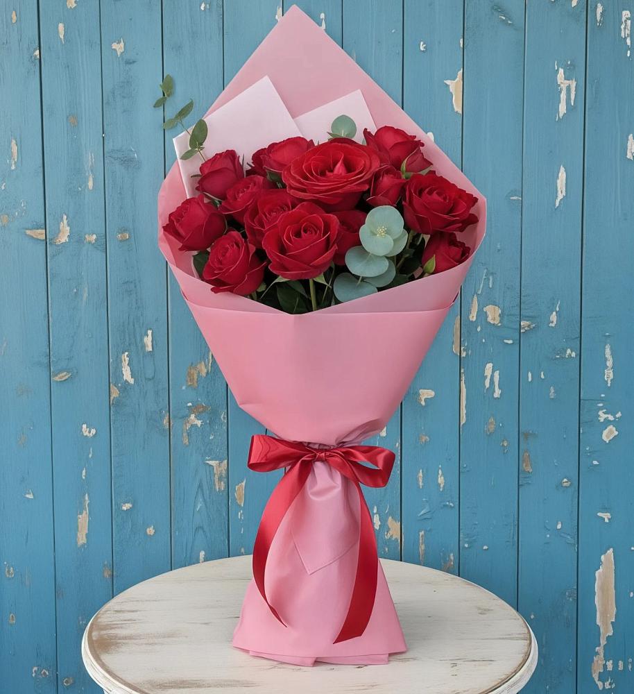 Букет цветов из: Розы в Мелихово