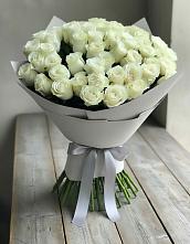 Букет 35 Белых роз в Мелихово