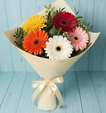 Букет цветов из:  Герберы в Мелихово