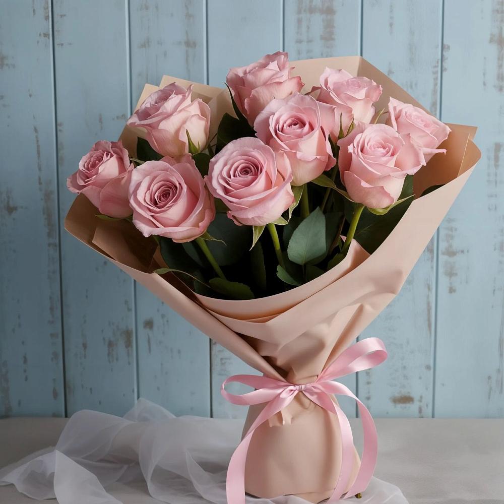 Букет цветов из: Розы в Мелихово