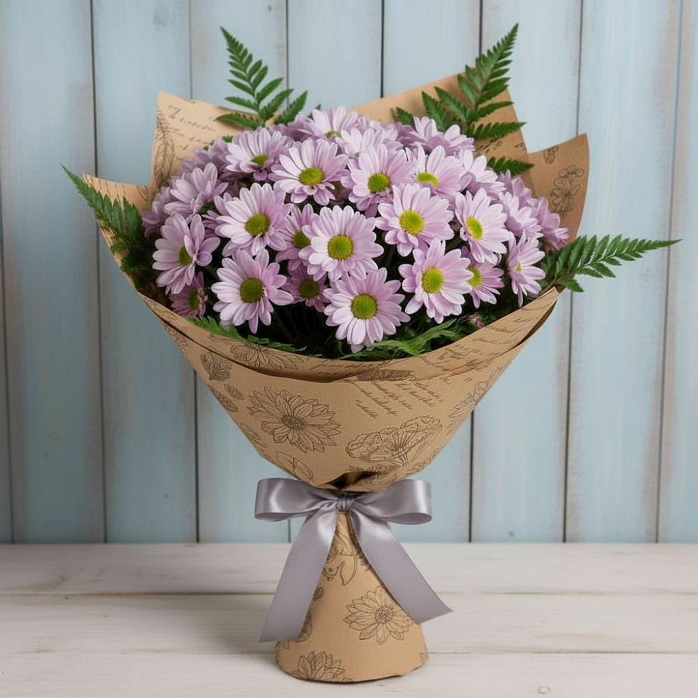 Букет цветов из: Хризантемы в Мелихово