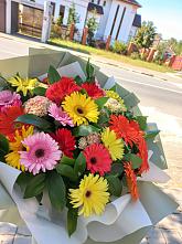 Букет цветов из:  Герберы #REPLACE_PRED# Мелихово