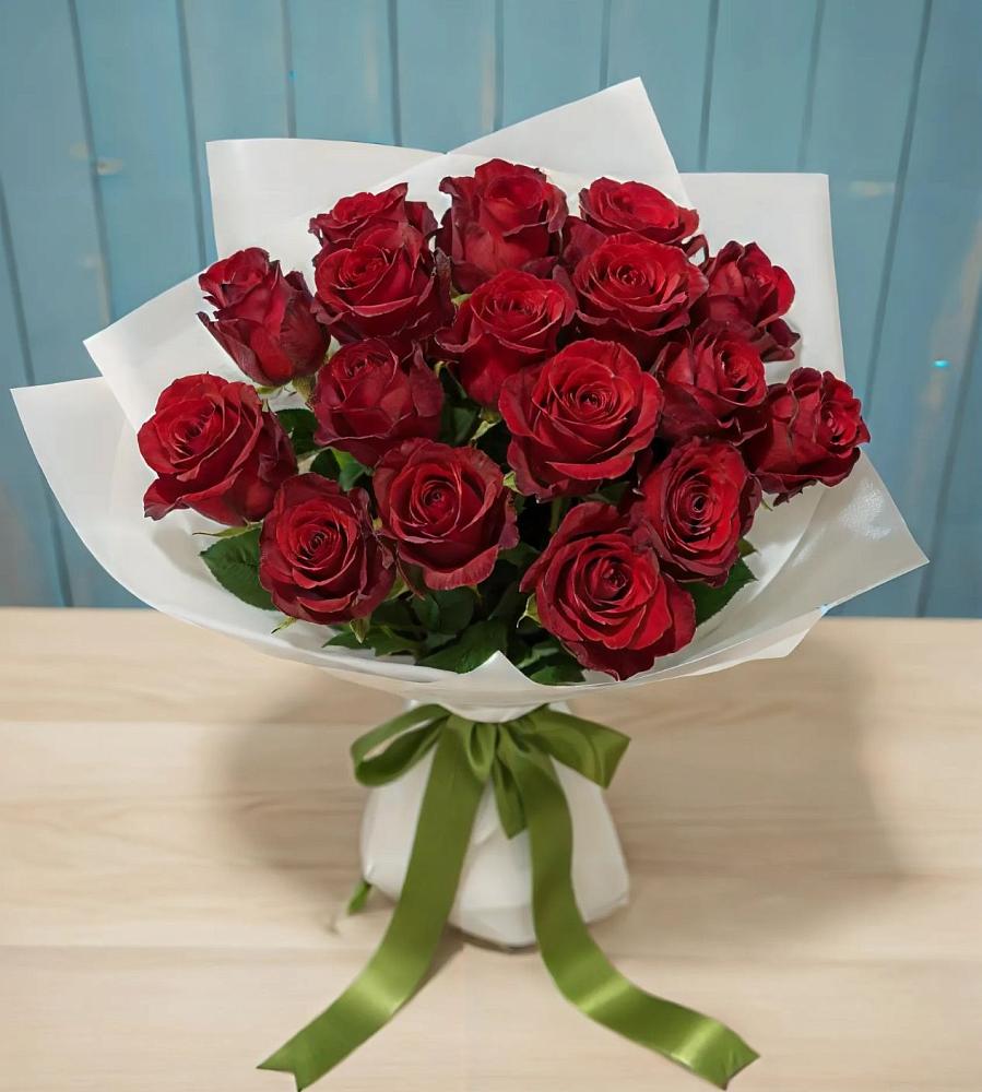 Букет Красные розы в Мелихово