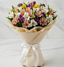 Букет цветов из:  Альстромерии в Мелихово