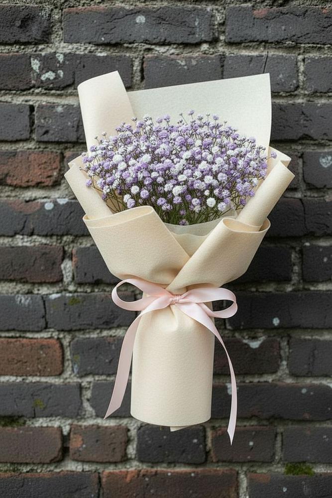 Букет цветов из: Гипсофила в Мелихово