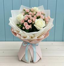 Букет цветов из:  Розы в Мелихово