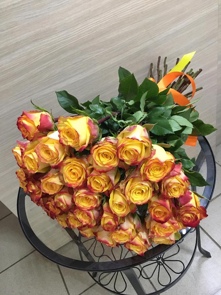 Букет Желтые розы в Мелихово