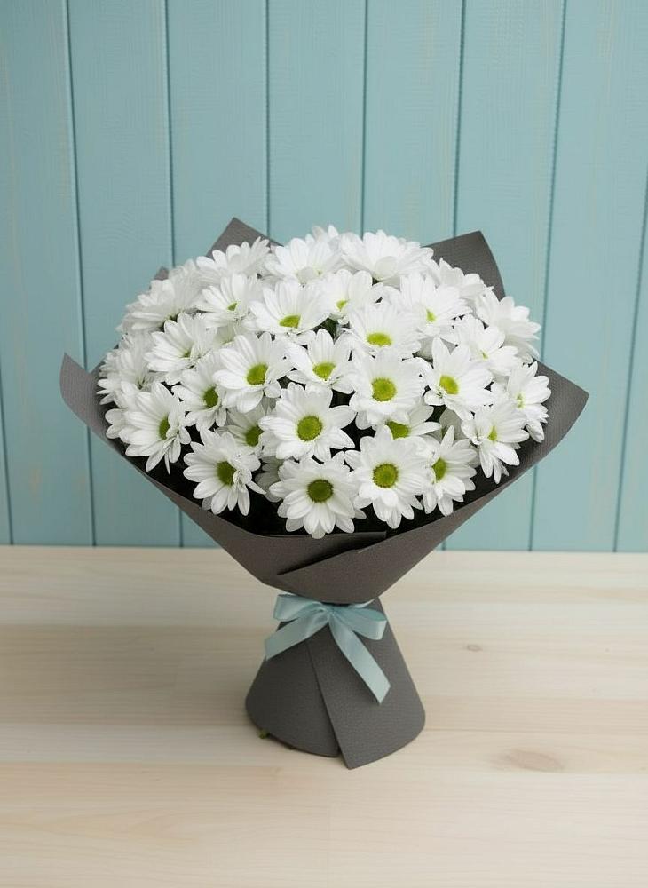 Букет цветов из: Хризантемы в Мелихово