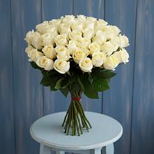 Букет 51 Белая роза Эдлесс Лав #REPLACE_PRED# Мелихово