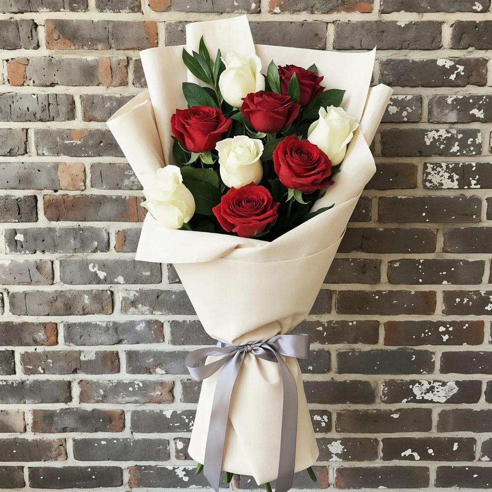 Букет цветов из: Розы в Мелихово