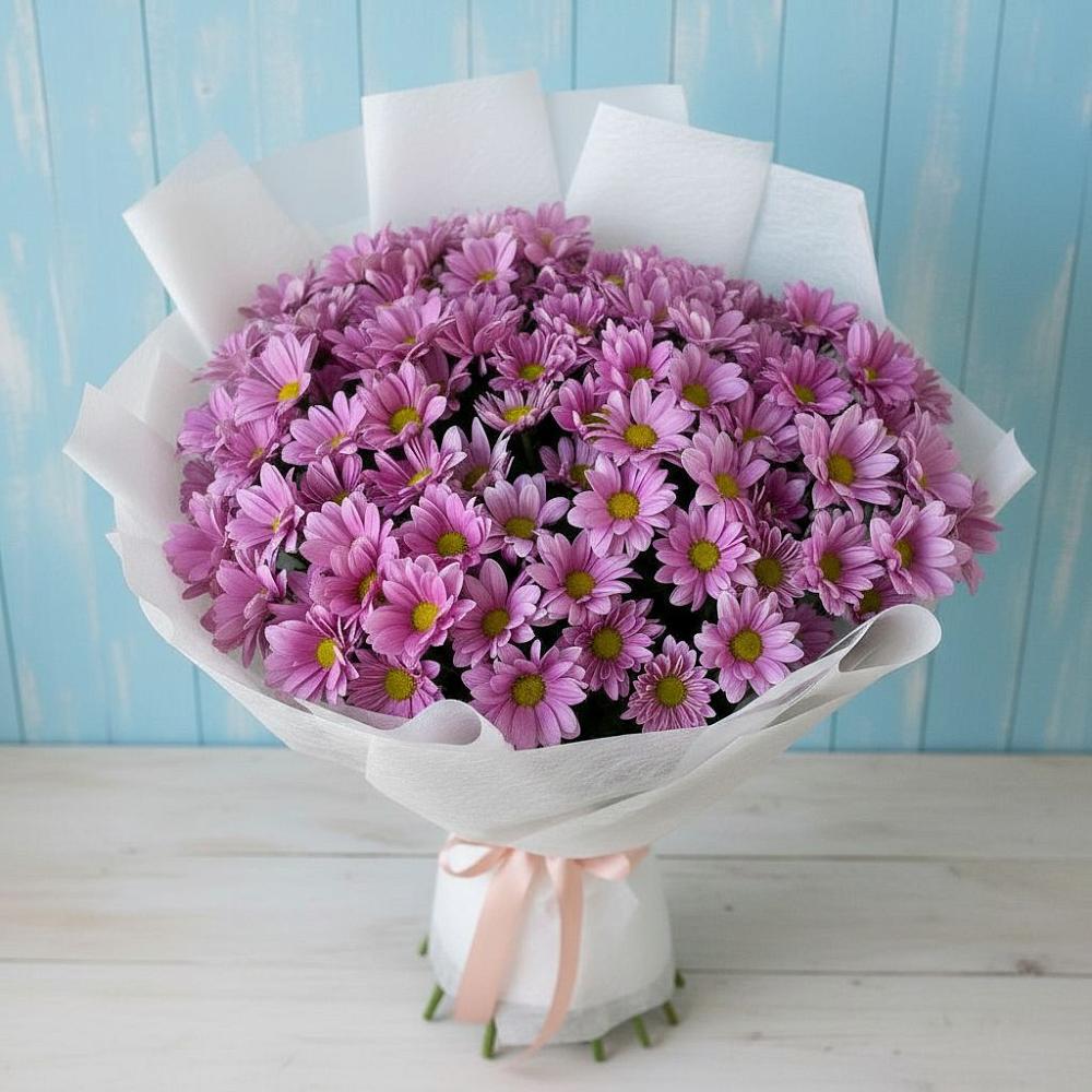 Букет цветов из: Хризантемы в Мелихово