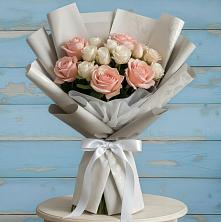Букет цветов из:  Розы в Мелихово