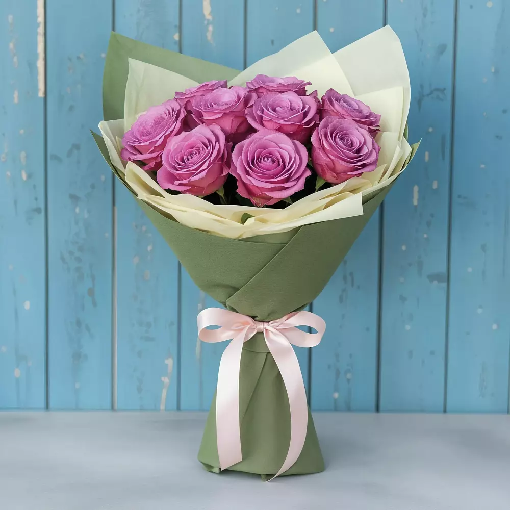 Букет Розы Фёрст Леди в Мелихово