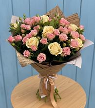 Букет цветов из:  Розы в Мелихово