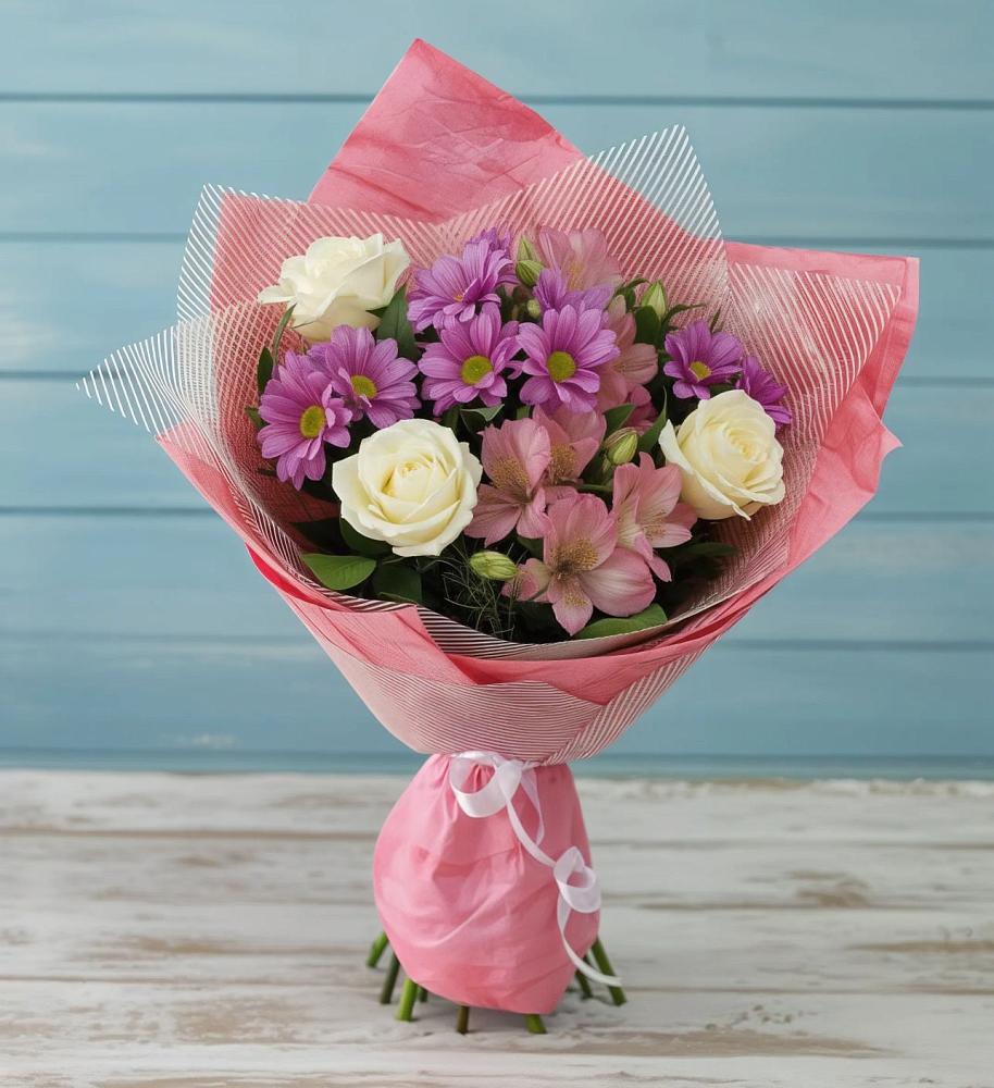 Букет цветов из: Герберы в Мелихово