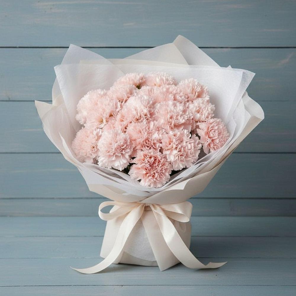 Букет цветов из: Гвоздики в Мелихово