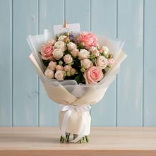 Букет цветов из:  Розы в Мелихово
