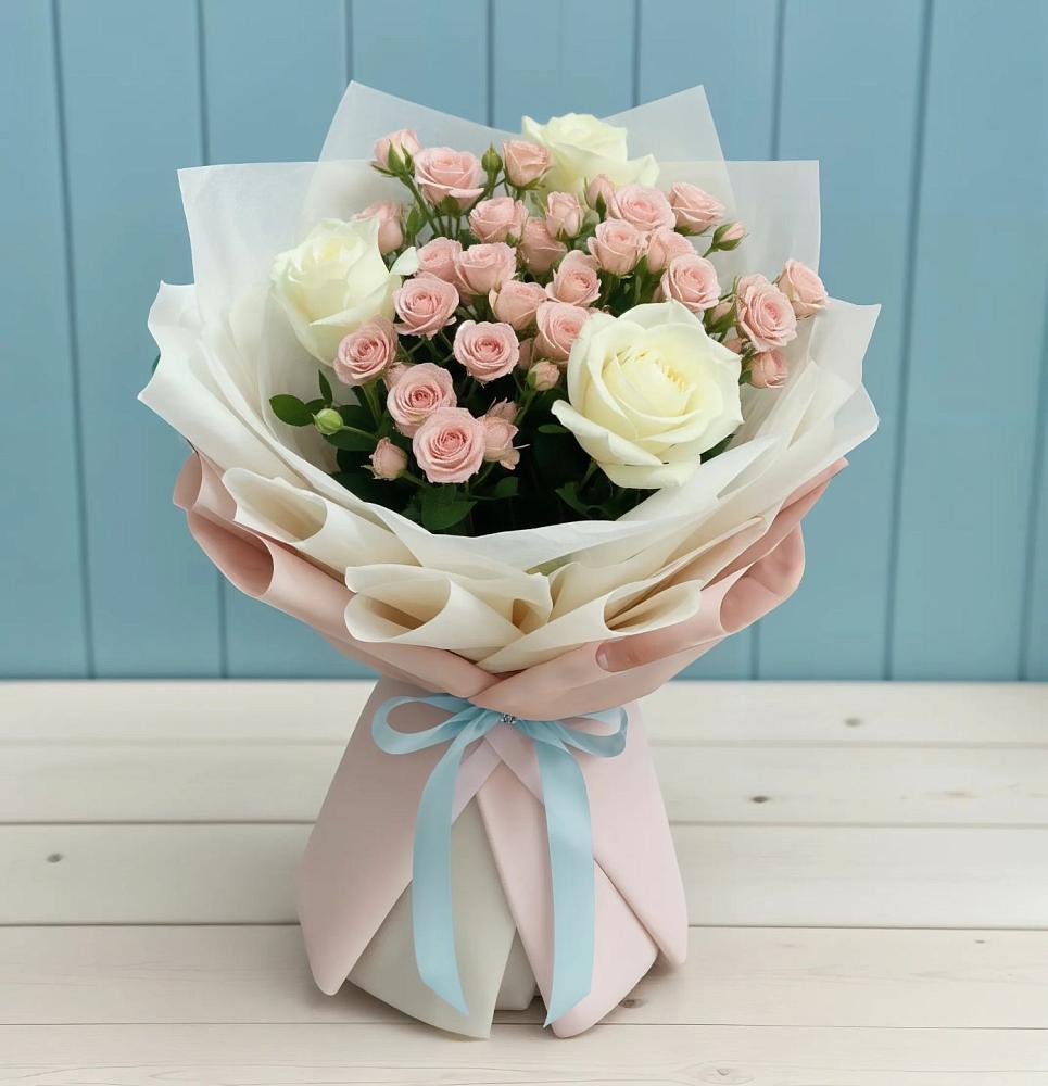 Букет цветов из: Розы в Мелихово