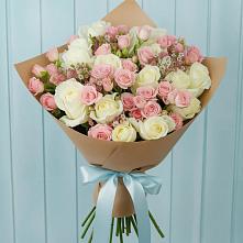 Букет цветов из:  Розы в Мелихово